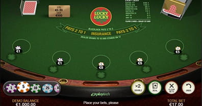 Lucky Lucky Blackjack på Betfair