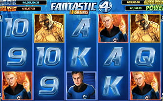 Fantastic Four Marvel-tema Jackpot hos Betfair