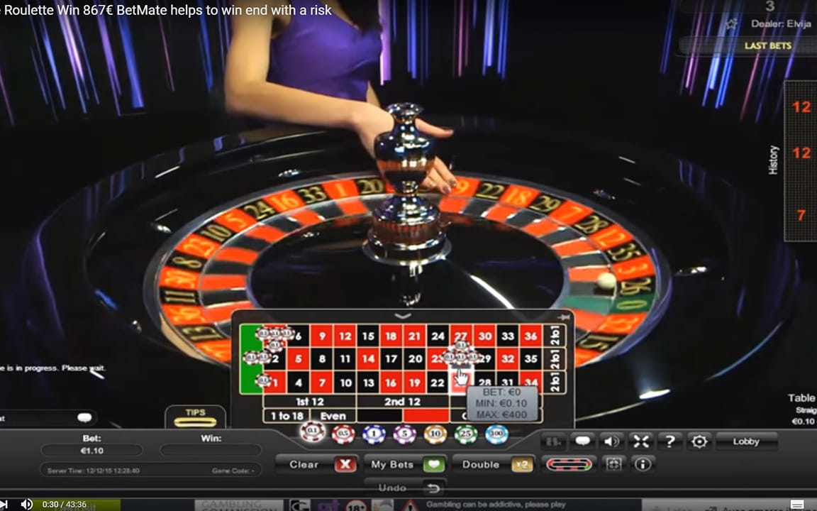 roulette internet